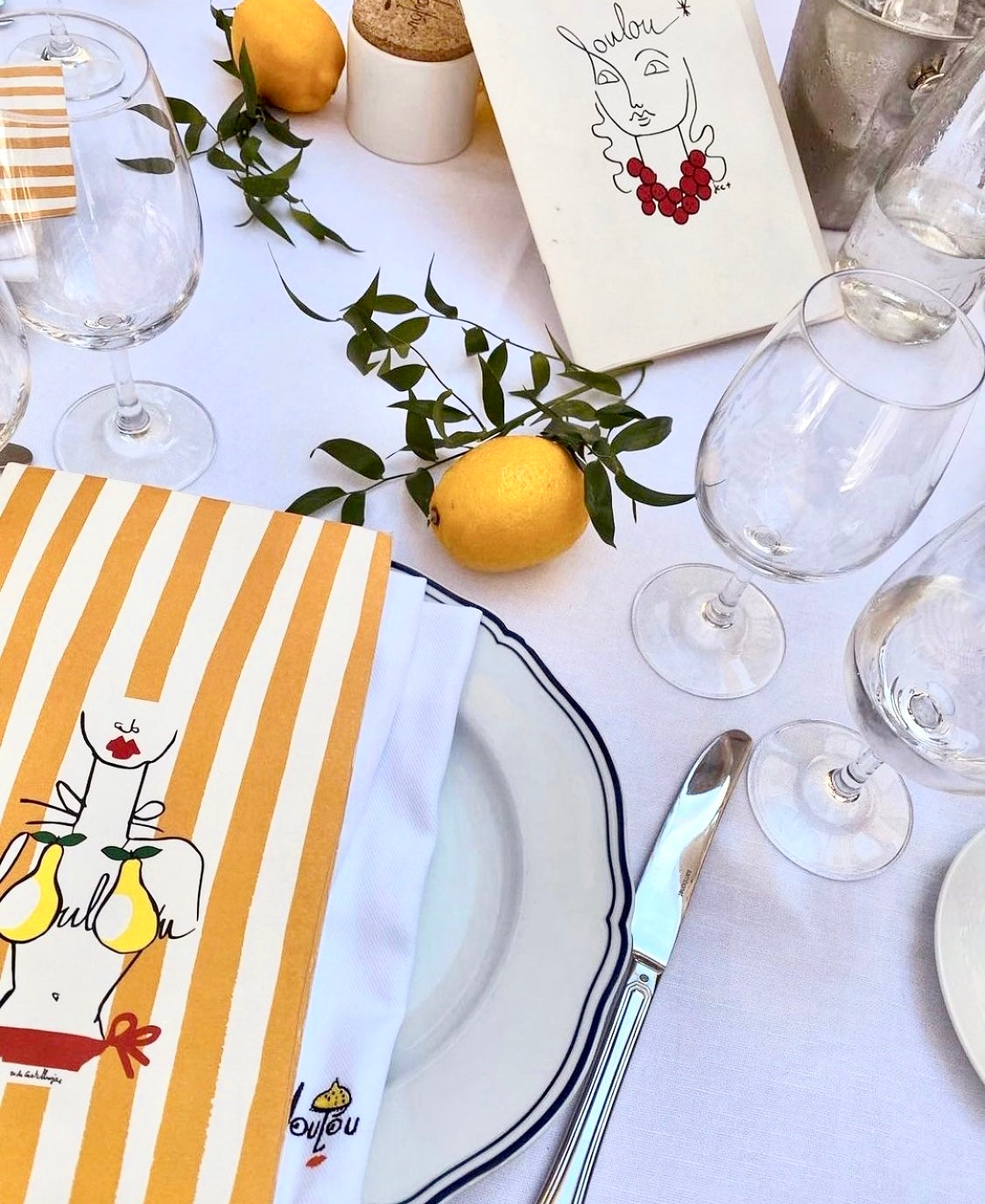 La plage Gucci x Loulou Ramatuelle Beach Club