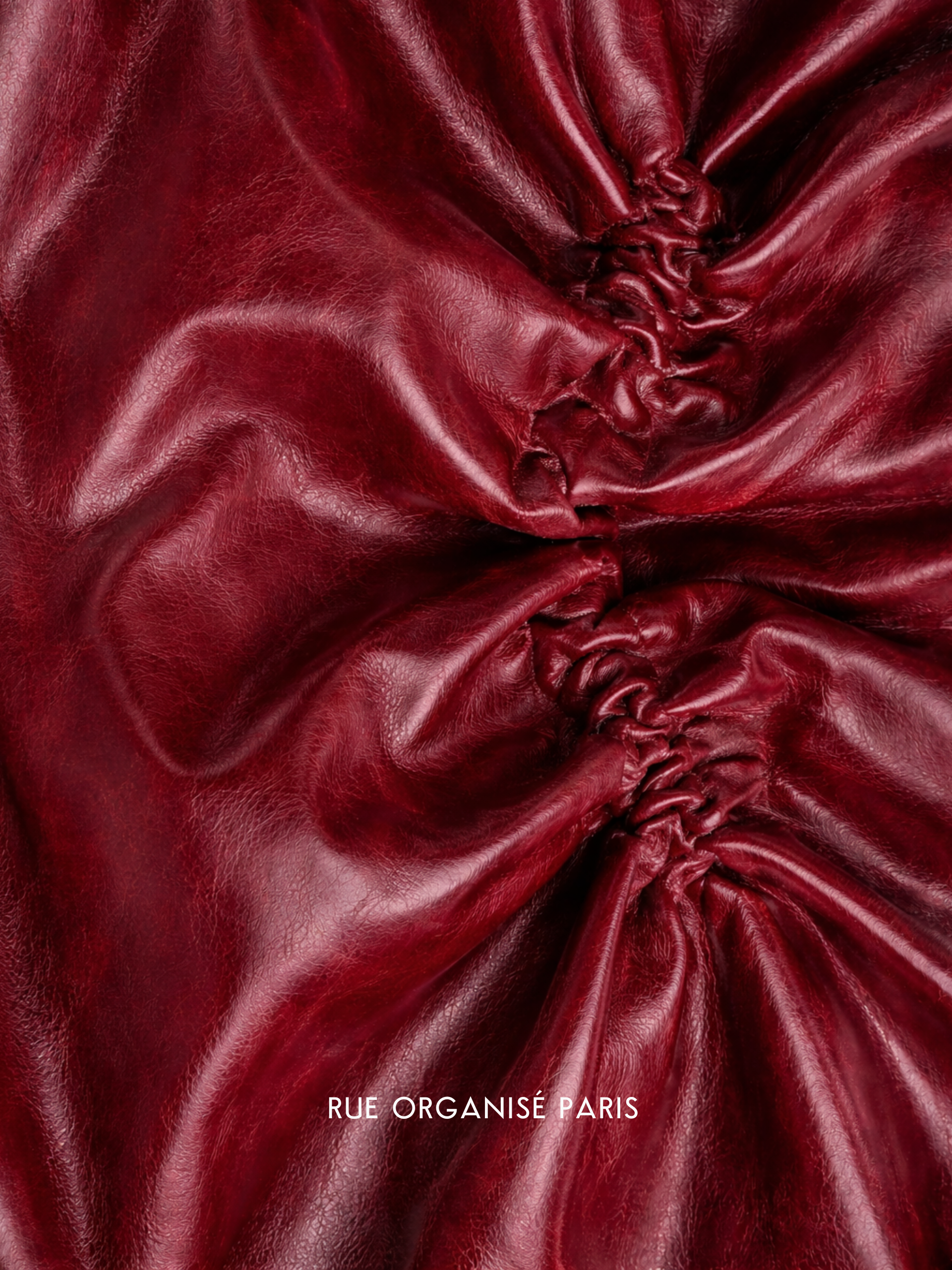 Burgundy Scrunched Leather- 2026 The Everything Personal Planner