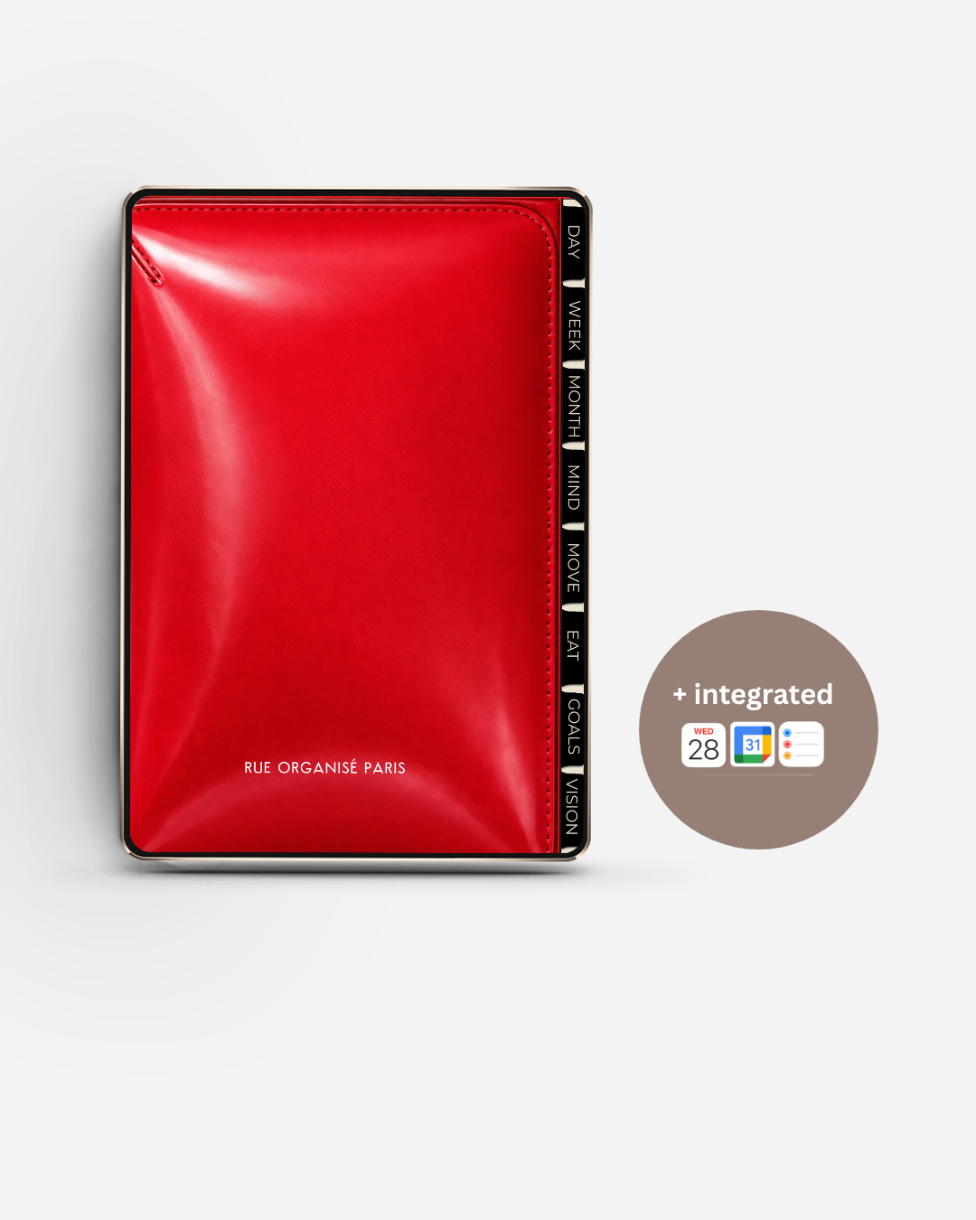 Red Leather - 2026 The Everything Personal Planner