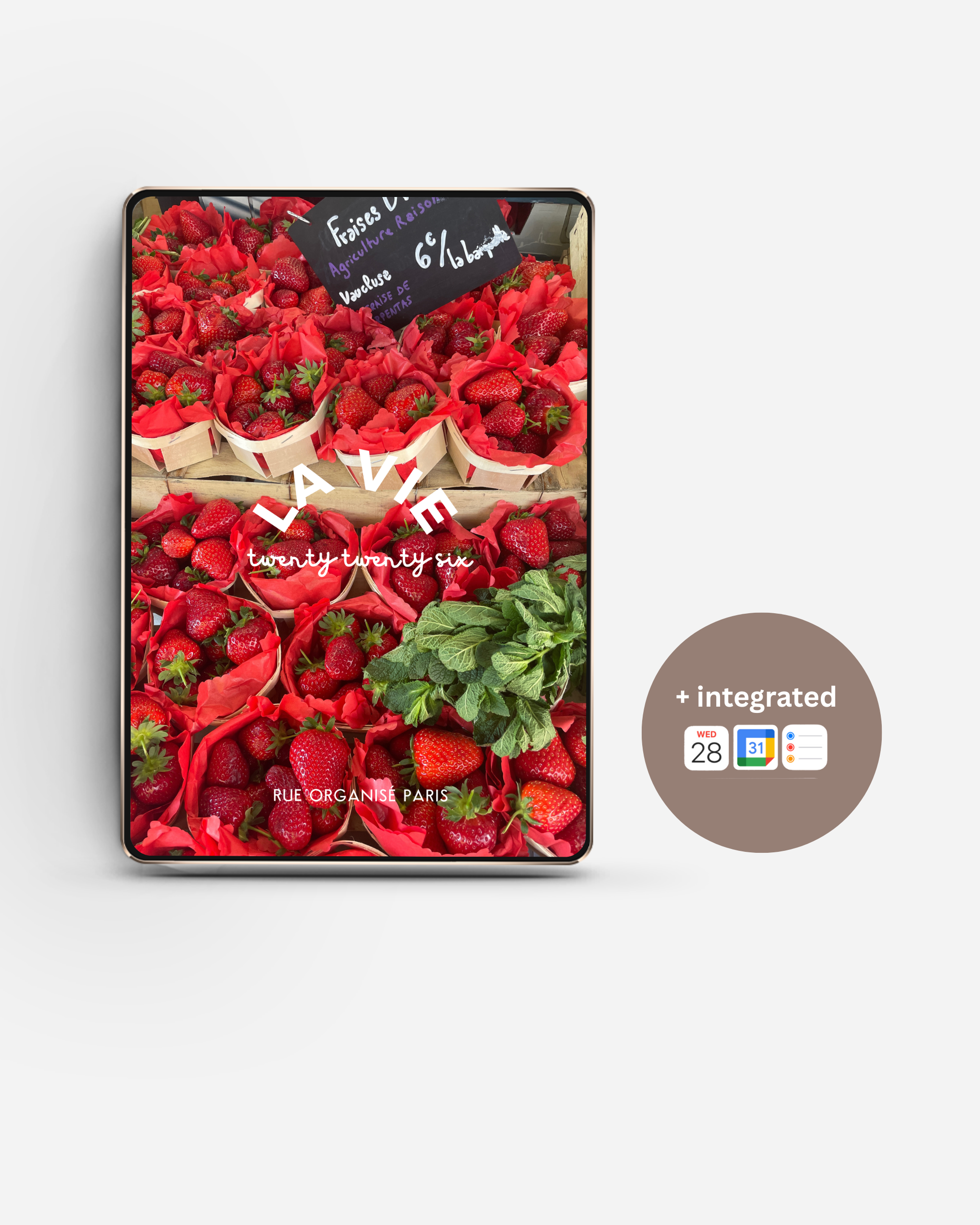 Fraise Bisous -  2026 Everything Personal Planner