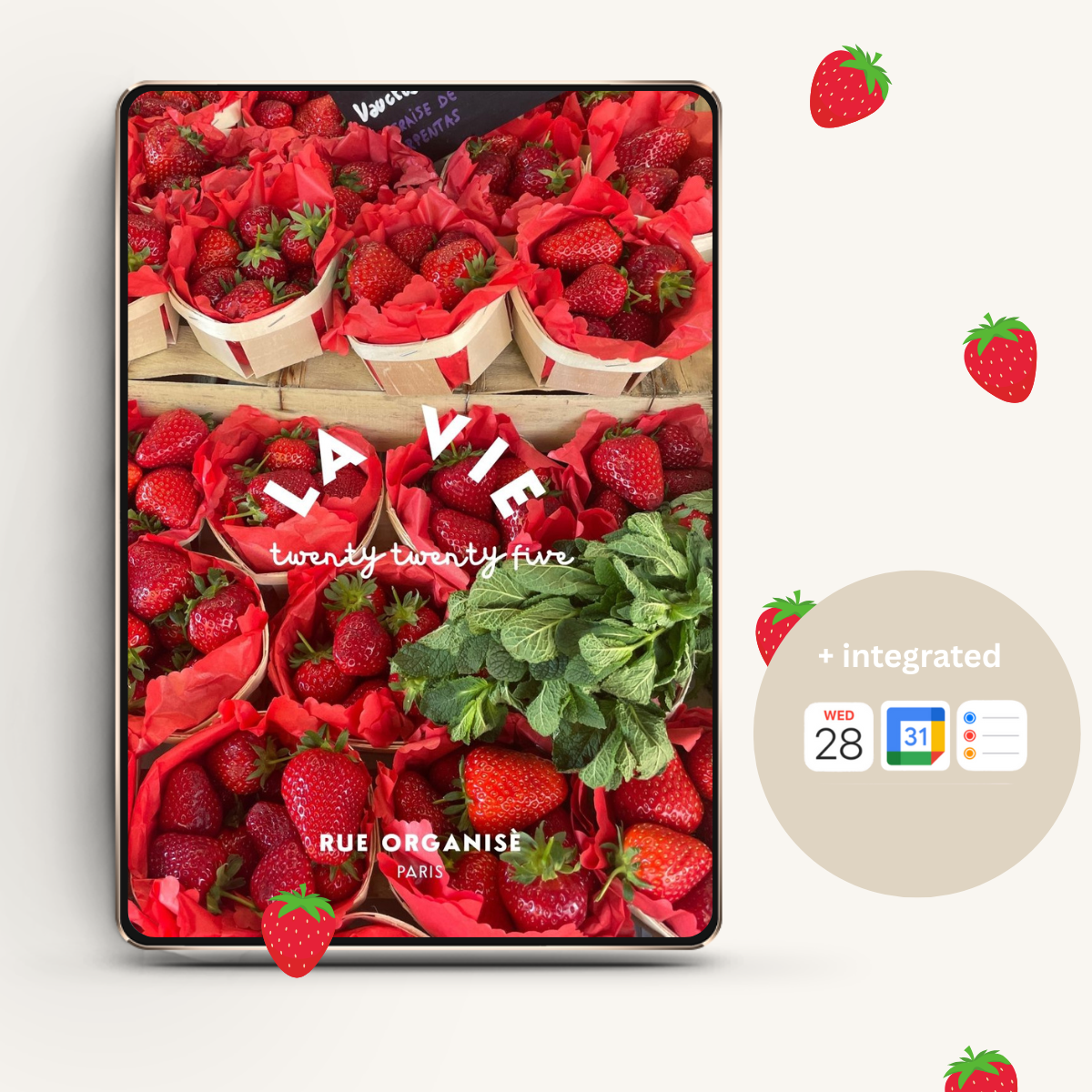 Fraise Bisous -  Everything Personal Planner (Summer Edition)