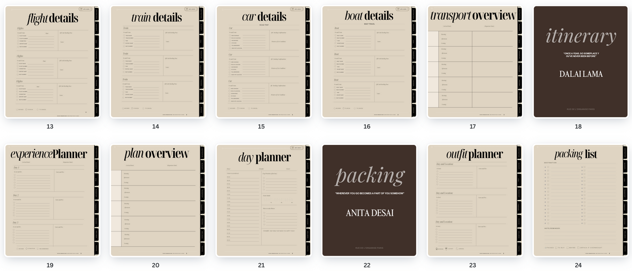 Travel Planner & Journal