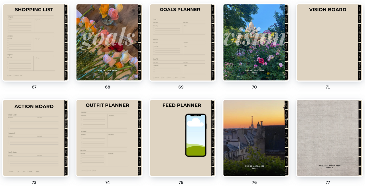 PERSONAL PLANNER | LIFE | CAREER | WELLNESS