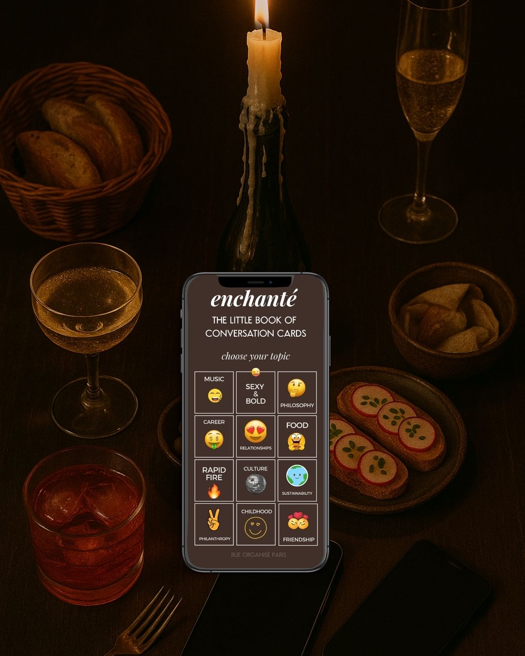 Enchanté - The Art of Conversation Cards