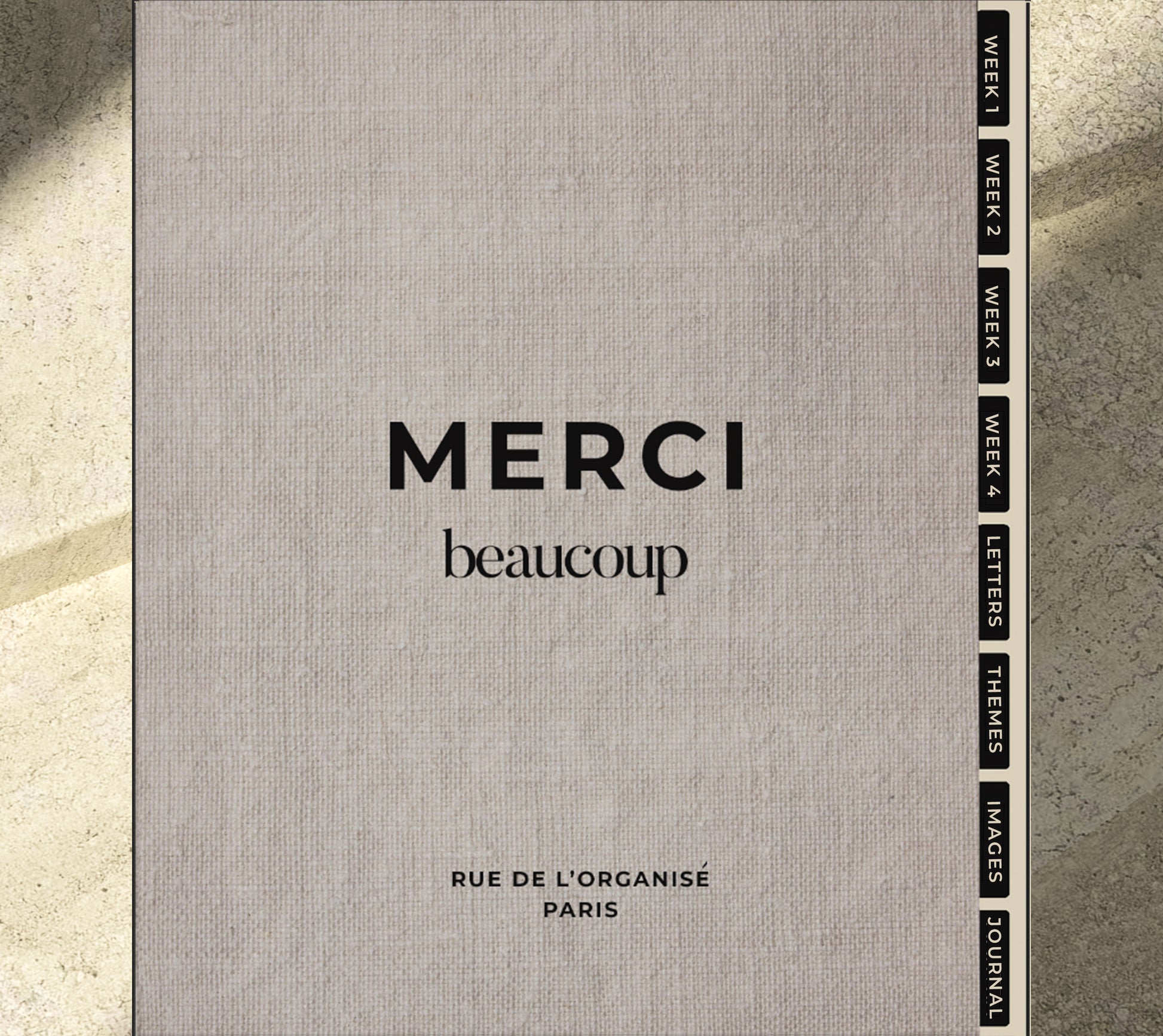 Merci Beaucoup Gratitude Workbook and Journal