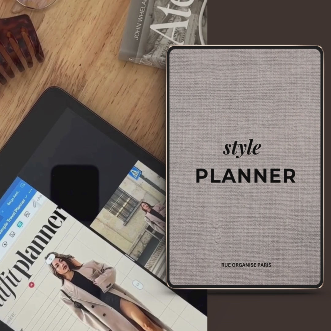 Load video: Style Digital Planner